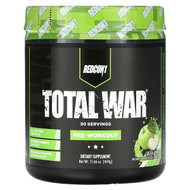 <img alt="Redcon1, Total War, Pre-Workout, Green Apple, 15.66 oz (444 g)" title="Redcon1, Total War, Pre-Workout, Green Apple, 15.66 oz (444 g),850004759295"
