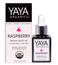 YAYA Organics Raspberry Organic Beauty Oil For Normal-Dry Skin -- 1.25 fl oz