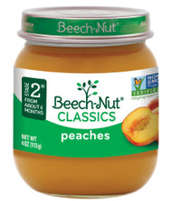 Beech-Nut Classics Jar Stage 2 Peaches -- 4 oz Each / Pack of 10