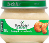 Beech-Nut Classics Jar Stage 2 Turkey & Turkey Broth -- 2.5 oz Each / Pack of 10