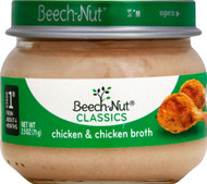 Beech-Nut Classics Jar Stage 1 Chicken & Chicken Broth -- 2.5 oz Each / Pack of 10