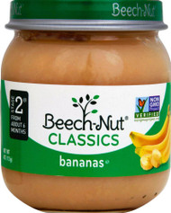Beech-Nut Classics Jar Stage 2 Bananas -- 4 oz Each / Pack of 10