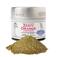 Gustus Vitae Gourmet Cane Sugar Zesty Orange -- 2 oz