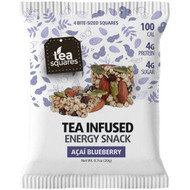 Tea Squares Tea Infused Energy Snack Acai Blueberry -- 12 Packets