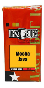 Dazbog Coffee Bold Whole Bean Mocha Java -- 12 oz
