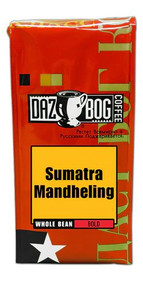 Dazbog Coffee Bold Whole Bean Sumatra Mandheling -- 12 oz