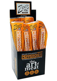 Zoes Meats The Art of Meat Stick Gluten Free Pepperoni -- 24 - .5 oz Sticks