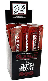 Zoes Meats The Art of Meat Stick Gluten Free Original -- 24 - .5 oz Sticks
