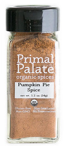 Primal Palate Organic Spices Pumpkin Pie Spice -- 1.2 oz