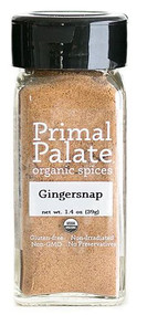 Primal Palate Organic Spices Gingersnap -- 1.4 oz
