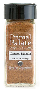 Primal Palate Organic Spices Garam Masala -- 1.6 oz