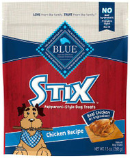 Blue Buffalo Blue Stix Pepperoni-Style Dog Treats - Chicken Recipe -- 13 oz