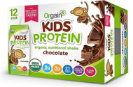 Orgain Kids Protein Organic Nutritional Shake Chocolate -- 12 Shakes Each / Pack of 1