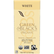 3 PACK of Green & Blacks Organic White Chocolate -- 3.17 oz