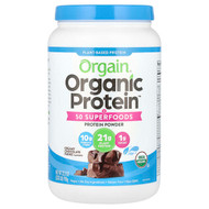 <img alt="Orgain, Organic Protein + 50 Superfoods, Creamy Chocolate Fudge, 2.02 lbs (918 g)" title="Orgain, Organic Protein + 50 Superfoods, Creamy Chocolate Fudge, 2.02 lbs (918 g),851770006866"