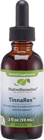 Native Remedies TinnaRex Herbal Supplement -- 2 fl oz