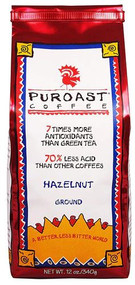 Puroast Puroast Low Acid Coffee Hazelnut Flavored Coffee Drip Grind -- 12 oz
