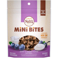 Nutro Mini Bites Dog Treats Berry & Yogurt Flavor -- 8 oz