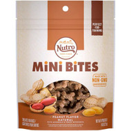 Nutro Mini Bites Dog Treats Peanut Flavor -- 8 oz
