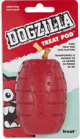 Petmate Dogzilla Treat Pod Dog Toy - Medium -- 1 Toy