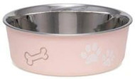 Loving Pets Paparazzi Pink Bella Bowl Large -- 1 Bowl