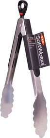 OXO Softworks Stainless Steel Locking Tongs, 9" -- 1 Unit