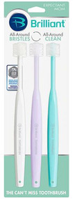 Baby Buddy Brilliant! Sensitive Toothbrush Expectant Mothers -- 3 Pack