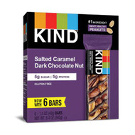 Kind Nuts and Spices Bar Salted Caramel and Dark Chocolate Nut -- 6 Bars