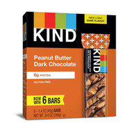Kind Nut Bar Peanut Butter Dark Chocolate -- 6 Bars