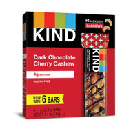 Kind Nut Bar Plus Dark Chocolate Cherry Cashew and Antioxidants -- 6 Bars