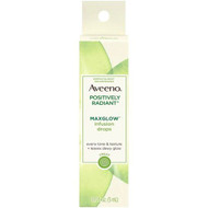 3 PACK of Aveeno Positively Radiant Maxglow Infusion Drops -- 0.17 fl oz