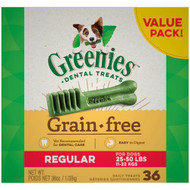 Greenies Grain-Free Regular Size Dog Dental Chews -- 36 oz