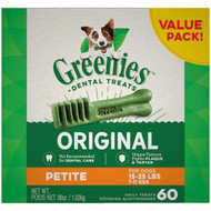 Greenies Original Petite Dog Dental Treats 15-25 lbs. -- 36 oz
