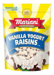 3 PACK of Mariani Yogurt Raisins Vanilla -- 7 oz