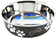 Loving Pets Espresso Bella Bowl Large -- 1 Bowl
