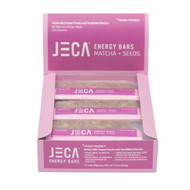 Jeca Energy Bars Matcha + Seeds -- 12 Bars