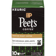 Peets Coffee Keurig Medium Roast Nicaragua Adelante -- 10 K-Cups