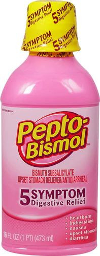Pepto-Bismol 5 Symptom Digestive Relief Original -- 16 fl oz