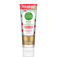 3 PACK of Simple Truth Kids Fluoride Toothpaste Strawberry -- 4.2 oz