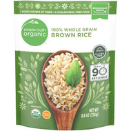 3 PACK of Simple Truth Organic 90 Second 100% Whole Grain Brown Rice -- 8.8 oz