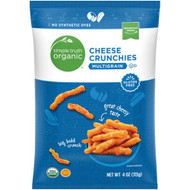 3 PACK of Simple Truth Organic Multigrain Cheese Crunchies -- 4 oz