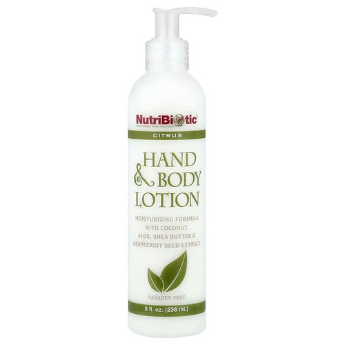 <img alt="NutriBiotic, Hand & Body Lotion, Citrus, 8 fl oz (236 ml)" title="NutriBiotic, Hand & Body Lotion, Citrus, 8 fl oz (236 ml),728177010850"