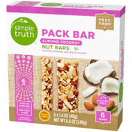 Simple Truth Pack Bar Nut Bars Almond Coconut -- 1.4 oz Each / Pack of 6