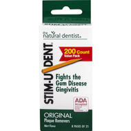 The Natural Dentist Stim U Dent Original Plaque Removers Mint -- 8 Packs