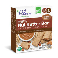 Plum Organics Mighty Nut Butter Bar Almond Butter -- 0.67 oz Each / Pack of 5