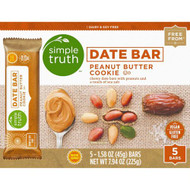 Simple Truth Date Bar Peanut Butter Cookie -- 1.58 oz Each / Pack of 5