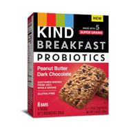 Kind Breakfast Probiotics Bar Peanut Butter Dark Chocolate -- 4 Pack