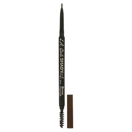 <img alt="L.A. Girl, Shady Slim Brow Pencil, GB356 Medium Brown, 0.003 oz (0.08 g)" title="L.A. Girl, Shady Slim Brow Pencil, GB356 Medium Brown, 0.003 oz (0.08 g),081555963569"