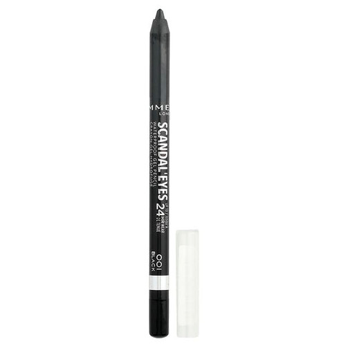 <img alt="Rimmel London, ScandalEyes, Waterproof Gel Pencil, 001 Black, 0.04 oz (1.3 g)" title="Rimmel London, ScandalEyes, Waterproof Gel Pencil, 001 Black, 0.04 oz (1.3 g),3607342350960"