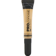 3 PACK of L.A. Girl, Pro Conceal HD Concealer, Yellow Corrector, 0.28 oz (8 g)